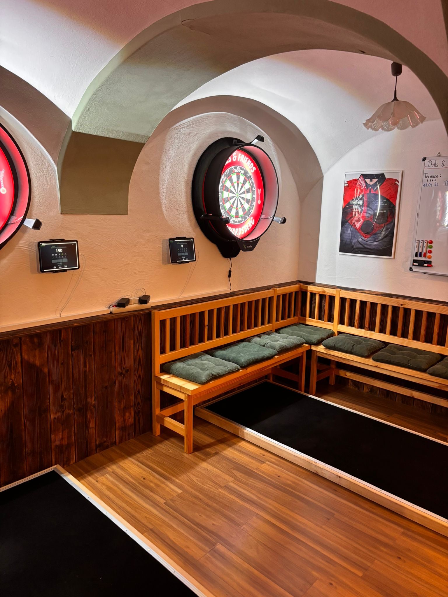 Dartboards im Hofstüberl Grundmüller